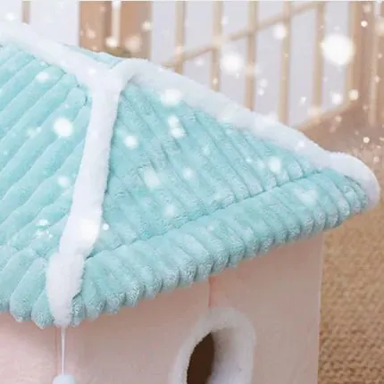 <p style="font-weight: 400;"> Plongez votre canin dans le luxe avec cette niche pour chien intérieur ! </p> <p style="font-weight: 400;"><span style="font-weight: 400;"> Choisissez parmi différents styles pour créer son palais parfait pour un confort optimal et une esthétique soignée. C’est son refuge amoureux pour dormir, faire une sieste ou juste pour s’amuser avec. </span> [cg_accordion title="Matériau"] Peluche + Coton PP [/cg_accordion] [cg_accordion title="Avantage"]</p> <ul style="font-weight: 400;"> <li>Cette niche d’intérieur pour chien crée le meilleur équilibre entre confort et isolation grâce à la fusion parfaite de peluche et polypropylène </li> <li>Polyvalente et pratique pour dormir, faire une sieste ou juste pour s’amuser avec en bonheur </li> <li>La cheminée, les oreilles, la couronne, les rideaux ... toutes ces parties saillantes sont ses accessoires amusants </li> <li>Design délicat crée une touche parfaite à la déco d'intérieur [/cg_accordion] [custom_combined_shortcode title=" Guide de tailles" id="28762"] [cg_accordion title="Livraison"] Livraison s’effectuera dans un délai de 7 à 28 jours ouvrables dès la validation de votre commande. <span lang="FR"> </span>[/cg_accordion][cg_accordion title="Retour"] En cas d’insatisfaction, vous pouvez demander un retour dans les 14 jours suivant la réception. [/cg_accordion]</li> </ul>