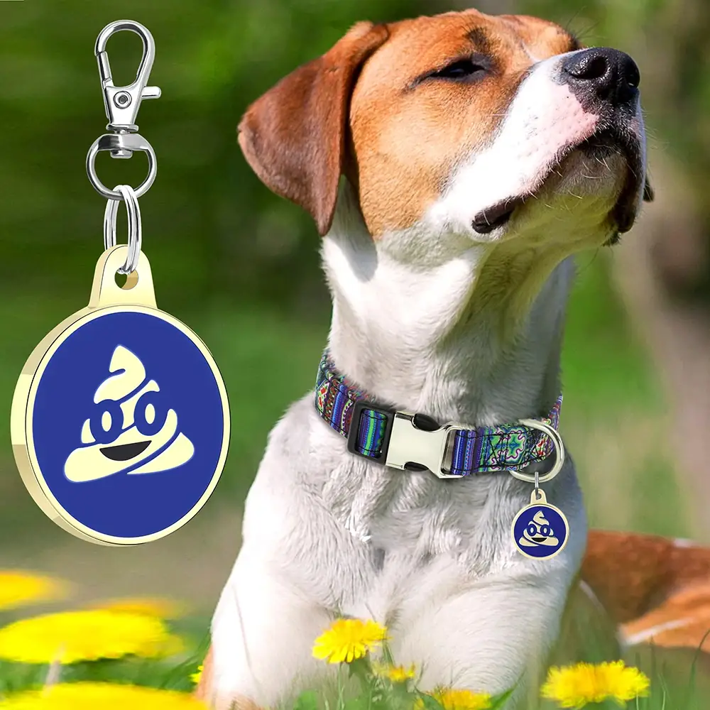 <p style="font-weight: 400;">Personnalisez une médaille chien pour déclarer tout votre amour à votre toutou !</p> <p style="font-weight: 400;"><span style="font-weight: 400;">Le design duo offre d'un côté un modèle stylé et de l'autre une gravure personnalisée. C'est une protection inestimable en cas d'urgence fusionnée parfaite entre décoration et sécurité.</span> [cg_accordion title="Matériau"] Inox [/cg_accordion] [cg_accordion title="Avantage"]</p> <ul style="font-weight: 400;"> <li>Personnalisez chaque détail pour une médaille chien gravée unique</li> <li>Design en duo offre une décoration charmante et une déclaration d’amour à votre toutou</li> <li>Coordonnées gravées offrent une seconde chance en cas d’urgence</li> <li>Grand choix de modèles pour s’adapter à son caractère, son humeur, son sexe et sa beauté[/cg_accordion] [cg_accordion title="Taille"] 30mm en Diamètre [/cg_accordion] [cg_accordion title="Livraison"] Veuillez noter qu’il s’agit d’un produit personnalisé. La livraison s’effectuera dans un délai de 7 à 28 jours ouvrables après la validation de votre commande.<span lang="FR"> </span>[/cg_accordion][cg_accordion title="Retour"] Si, pour quelque raison que ce soit, vous n'êtes pas pleinement satisfait, une demande de retour serait possible dans les 14 jours suivant la réception. (les produits personnalisés ne sont pas couverts par cette politique de retour et de remboursement).[/cg_accordion]</li> </ul>