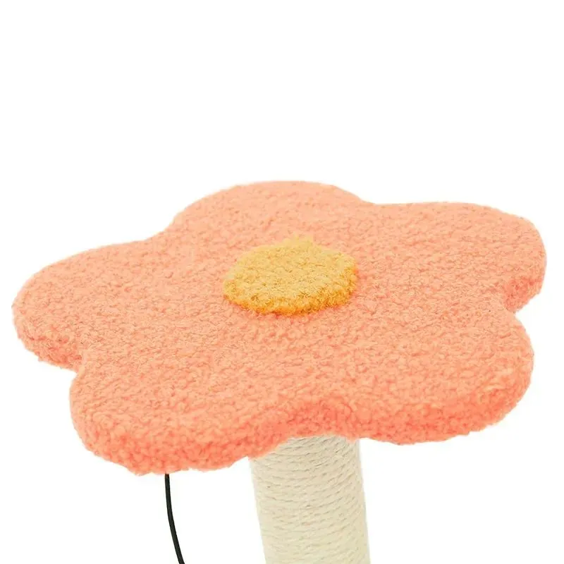 <p style="font-weight: 400;"> Offrez à votre félin le summum du divertissement avec ce petit arbre a chat fleur. </p> <p style="font-weight: 400;"><span style="font-weight: 400;"> C’est un essentiel pour le jeu, la détente et l’observation en hauteur. Combiné de peluche, de bois et de sisal, il crée son paradis de détente et de divertissement en toute sécurité. Le design chic ajoute une touche décorative à votre domicile. </span> [cg_accordion title="Matériau"] Peluche + Bois + Sisal [/cg_accordion] [cg_accordion title="Avantage"]</p> <ul style="font-weight: 400;"> <li>Polyvalent pour tous les moments de joie (s’amuser/se relaxer/observer...) </li> <li>Peluche avec support du bois pour un confort et un solidité optimaux </li> <li>Design chic de fleur ajoute une touche décorative à domicile </li> <li>Boules à ressort et suspendues pour le divertissement variant </li> <li>Fond avec jouet chat interactif pour une expérience ludique supplémentaire </li> <li>Support enveloppé de sisal crée son espace idéal pour griffer [/cg_accordion] [custom_combined_shortcode title=" Guide de tailles" id="30243"] [cg_accordion title="Livraison"] Livraison dans un délai de 7 à 28 jours ouvrables dès votre commande validée. <span lang="FR"> </span>[/cg_accordion][cg_accordion title="Retour"] En cas d’insatisfaction, vous avez 14 jours à partir de la réception pour demande un retour. [/cg_accordion]</li> </ul>