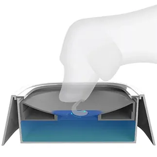 <p style="font-weight: 400;">Cette gamelle eau chat, avec plaque flottant à l’intérieur, transforme la boisson de votre félin en une expérience confortable ! </p> <p style="font-weight: 400;"><span style="font-weight: 400;"> Que ce soit à la maison, au bureau ou en voyage au trajet d’autoroute, son design anti-éclaboussure s’adaptera à toutes les occasions, réduisant également les risques d’étouffement et de vomissement pour votre chat ! </span> [cg_accordion title="Matériau"] Plastique ABS & PP [/cg_accordion] [cg_accordion title="Avantage"]</p> <ul style="font-weight: 400;"> <li>Cette gamelle d'eau pour chat avec cadre étanche et plaque flottante évite les débordements, gardant le sol propre </li> <li>Bol incurvé s’adapte à la structure de la bouche du chat, offrant une expérience de boisson confortable </li> <li>Prise d’eau lente pour réduire les risques d’étouffement et de vomissement </li> <li>Design anti-éclaboussure convient à toutes les occasions (à la maison, au bureau ou en déplacement) [/cg_accordion] [custom_combined_shortcode title=" Guide de tailles" id="35775"] [cg_accordion title="Livraison"] La livraison s’effectuera dans un délai de 7 à 28 jours ouvrables dès la validation de votre commande. <span lang="FR"> </span>[/cg_accordion][cg_accordion title="Retour"] Si, pour quelque raison que ce soit, vous n'êtes pas pleinement satisfait, une demande de retour serait possible dans les 14 jours suivant la réception.[/cg_accordion]</li> </ul>