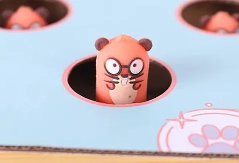 <p style="font-weight: 400;">Offrez à votre félin le summum du divertissement sans fin avec ce griffoir et jouet chat interactif.</p> <p style="font-weight: 400;"><span style="font-weight: 400;">Conçu pour prolonger ses heures de joie et d’exercice tout en satisfaisant son instinct de grattage. </span> [cg_accordion title="Matériau"] Bois Massif + Papier Carton + Silicone [/cg_accordion] [cg_accordion title="Avantage"]</p> <ul style="font-weight: 400;"> <li>C’est un griffoir et jouet chat interactif 2 en 1 alliant grattoir et jeu dans un seul produit</li> <li>Il pourra stimuler l’intelligence de votre félin en associant la pression sur un clavier avec la réaction d’une taupe surélevée</li> <li>Ayant une variété de divertissement, que ce soit pour jouer tout seul ou avec vous</li> <li>Combinaison du bois massif, du papier carton et de la silicone pour une touche confortable, une sécurité optimale et un usage durable</li> <li>Ce griffoir chat carton est son compagnon ludique, surtout pendant vos absences (anti stresse/solitude) [/cg_accordion] [custom_combined_shortcode title=" Guide de tailles" id="32073"] [cg_accordion title="Livraison"] La livraison s’effectuera dans un délai de 7 à 28 jours ouvrables dès la validation de votre commande. <span lang="FR"> </span>[/cg_accordion][cg_accordion title="Retour"] Si, pour quelque raison que ce soit, vous n'êtes pas pleinement satisfait, une demande de retour serait possible dans les 14 jours suivant la réception.[/cg_accordion]</li> </ul>