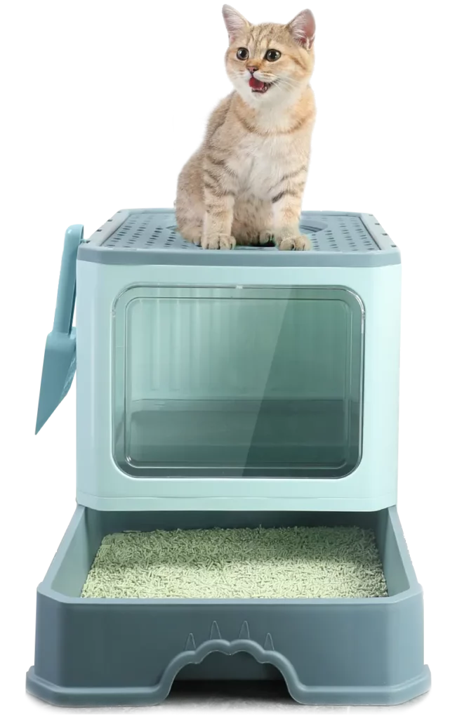 <p style="font-weight: 400;">Ce bac litière chat offre à votre félin un endroit propre et confortable pour faire ses besoins ! </p> <p style="font-weight: 400;"><span style="font-weight: 400;"> Son design avec tiroir permet de retirer facilement les agglomérats et les crottes, facilitant l’entretien quotidien. La grande entrée à la face et la sortie en haut assurent une utilisation pratique, prévenant les débris éparpillés ! </span> [cg_accordion title="Matériau"] PolyPropylène (PP) [/cg_accordion] [cg_accordion title="Avantage"]</p> <ul style="font-weight: 400;"> <li>Ce grand bac à litière chat crée un coin propre et hygiénique pour votre félin, même un Maine coon pourra s’y bouger librement </li> <li>Combinaison d’une entrée à la face en bas et d’une sortie en haut assure une praticité d’utilisation, évitant la propagation des odeurs ni les débris éparpillés partout </li> <li>Structure cadrée au fond crée une robuste d’utilisation et un support du poids renforcé </li> <li>Design avec tiroir facilite la mise des litières et l’entretien quotidien en une tire-pousse </li> <li>Environnement peu éclairé pour que votre chat puisse faire ses besoins en toute tranquillité </li> <li>Doté d’une croche réservée à la pelle de crotte (pelle incluse) </li> <li>Installation et démontage faciles, économisant de l’espace [/cg_accordion] [custom_combined_shortcode title=" Guide de tailles" id="38407"] [cg_accordion title="Livraison"] La livraison s’effectuera dans un délai de 7 à 28 jours ouvrables dès la validation de votre commande. <span lang="FR"> </span>[/cg_accordion][cg_accordion title="Retour"] Si, pour quelque raison que ce soit, vous n'êtes pas pleinement satisfait, une demande de retour serait possible dans les 14 jours suivant la réception.[/cg_accordion]</li> </ul>