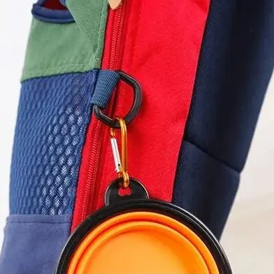 <p style="font-weight: 400;">Emmenez votre canin à l’aventure avec notre sac ventral pour chien en toute sécurité ! </p> <p style="font-weight: 400;"><span style="font-weight: 400;"> Que ce soit pour vos escapades en ville, une virée au marché ou un trajet en bus ou au métro, le design de porte-bébé vous donnera une polyvalence de portage dorsal et lui aidera à devenir le centre de l’attention, attirant l’amour et l’admiration de tous. </span> [cg_accordion title="Matériau"] Coton + Polyester [/cg_accordion] [cg_accordion title="Avantage"]</p> <ul style="font-weight: 400;"> <li>Ce sac à dos pour chien est polyvalent pour être porté sur le ventre </li> <li>Profitant de brises estivales selon design de porte-bébé </li> <li>Combinaison de coton et de polyester est léger qui résistante également aux rayures </li> <li>Fermeture à glissière latérale crée un accès supplémentaire en toute facilité</li> <li>Dos et bretelles rembourrés pour un port confortable [/cg_accordion] [custom_combined_shortcode title=" Guide de tailles" id="34228"] [cg_accordion title="Livraison"] La livraison s’effectuera dans un délai de 7 à 28 jours ouvrables dès la validation de votre commande. <span lang="FR"> </span>[/cg_accordion][cg_accordion title="Retour"] Si, pour quelque raison que ce soit, vous n'êtes pas pleinement satisfait, une demande de retour serait possible dans les 14 jours suivant la réception.[/cg_accordion]</li> </ul>