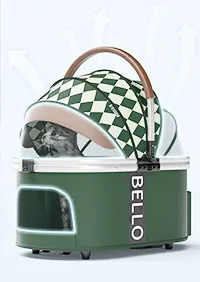 <p style="font-weight: 400;">Notre poussette pour chat, vous permet d'offrir à votre félin une aventure avec style ! </p> <p style="font-weight: 400;"><span style="font-weight: 400;"> Que ce soit une balade dans le quartier, une virée au marché ou une escapade à la campagne, vous et votre compagnon seront au centre de l'attention, attirant plein d'amour des autres. </span> [cg_accordion title="Matériau"] Alliage d’aluminium + Lin + Oxford + Caoutchouc [/cg_accordion] [cg_accordion title="Avantage"]</p> <ul style="font-weight: 400;"> <li>Cette poussette chat est polyvalente entre chariot et sac de transport indépendant pour s’adapter à toutes les occasions </li> <li>Facilité de pliage par un clic permet un rangement pratique </li> <li>Design en maille avec vitres assure une circulation d’air adéquate, vous permettant de rester en contact visuel </li> <li>Porte-gobelet, panier au-dessous et poches ajoutent du rangement pratique </li> <li>Freins des roues arrière assurant une conduite stable en toute sécurité </li> <li>Roues universelles à 360° et absorption des chocs à ressort offrant une conduite fluide et aisée sur tout terrain </li> <li>Combinaison de lin et d’oxford est confort, respirant qui résistante également aux rayures [/cg_accordion] [custom_combined_shortcode title=" Guide de tailles" id="34358"] [cg_accordion title="Livraison"] La livraison s’effectuera dans un délai de 7 à 28 jours ouvrables dès la validation de votre commande. <span lang="FR"> </span>[/cg_accordion][cg_accordion title="Retour"] Si, pour quelque raison que ce soit, vous n'êtes pas pleinement satisfait, une demande de retour serait possible dans les 14 jours suivant la réception.[/cg_accordion]</li> </ul>
