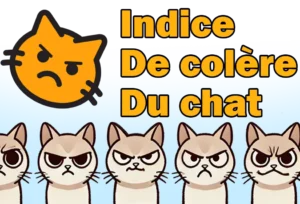 Description de l’indice de colère du chat