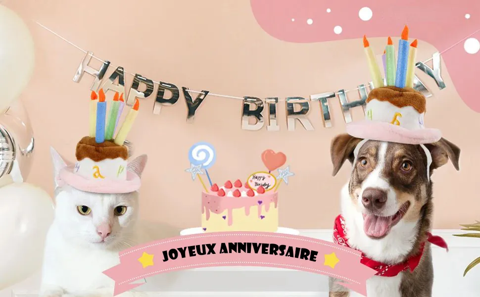 <p style="font-weight: 400;">Ce chapeau et déguisement pour chat, vous permet de transformer votre félin en un ange de bonheur ! </p> <p style="font-weight: 400;"><span style="font-weight: 400;"> Que ce soit pour célébrer les anniversaires, les fêtes, ou simplement pour des séances photo à partager sur les réseaux sociaux, votre félin deviendra un star, attirant tout l’attention et l’amour qu’il mérite ! </span> [cg_accordion title="Matériau"] Coton + Polyester + Nylon [/cg_accordion] [cg_accordion title="Avantage"]</p> <ul style="font-weight: 400;"> <li>Ce chapeau pour chat ajoute une note adorable au look de votre félin, attirant ainsi davantage d’amour des autres et créant une ambiance joyeuse </li> <li>Polyvalent pour être utilisé comme déguisement pour les anniversaires, les fêtes ou les sessions photo à partager sur les réseaux sociaux </li> <li>Combinaison de coton, de polyester et de nylon assure une respirabilité confortable et un maintien de forme </li> <li>Doté d’une sangle ajustable, il pourra d’être facile à porter sur la tête [/cg_accordion] [custom_combined_shortcode title=" Guide de tailles" id="37533"] [cg_accordion title="Livraison"] La livraison s’effectuera dans un délai de 7 à 28 jours ouvrables dès la validation de votre commande. <span lang="FR"> </span>[/cg_accordion][cg_accordion title="Retour"] Si, pour quelque raison que ce soit, vous n'êtes pas pleinement satisfait, une demande de retour serait possible dans les 14 jours suivant la réception.[/cg_accordion]</li> </ul>