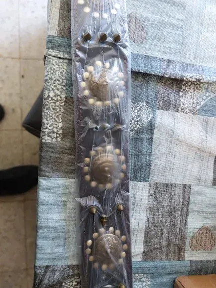 Collier en Cuir pour Chien Boho photo review