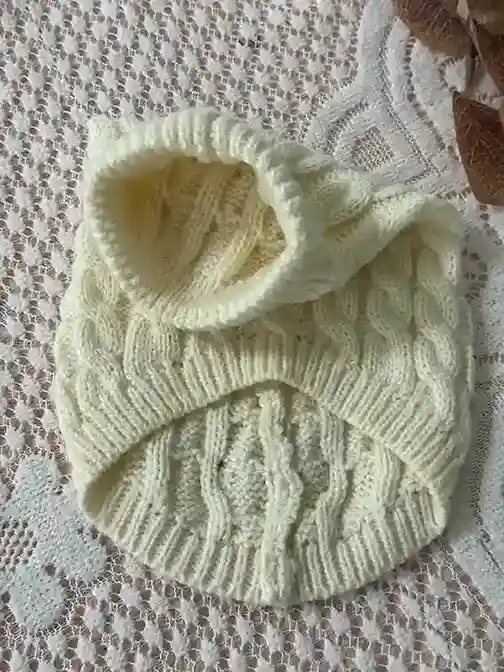 Pull Pour Chat en Tricot photo review