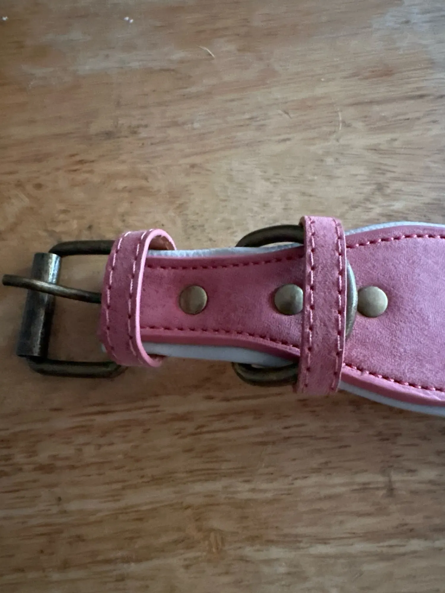 Collier Pour Chien Original Duo Cuir Coloré photo review