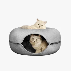 Niche Panier & Tunnel du Chat 3 en 1 Donut