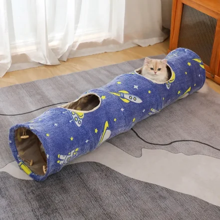 Tunnel de jeu XXL pour chat Maine Coon ou Ragdoll