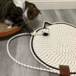 Tapis Griffoir Chat Coton Tressé & Jeu Ficelle photo review