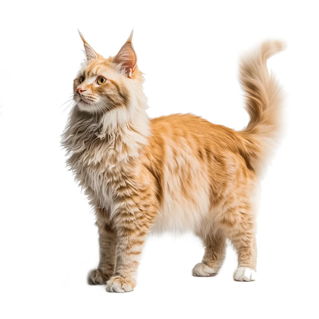 Mignion maine coon orange