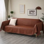 housse-canape-similicuir-rouge-brun-3