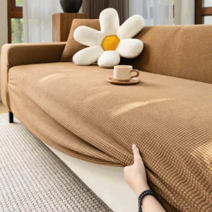 Housse de canapé extensible facile à installer