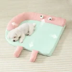 Coussin pour chien confortable au design cartoon avec grande surface