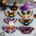 Différents chapeaux pour déguisement de chat d’Halloween