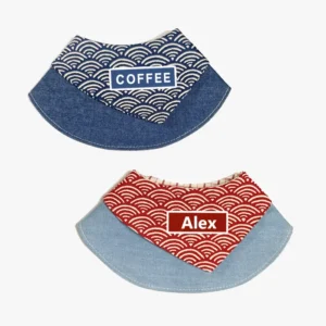 Bandana Personnalisable pour Chien - Style Japonais Unique