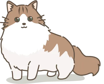 Chat avec queue basse indiquant vulnérabilité et soumission