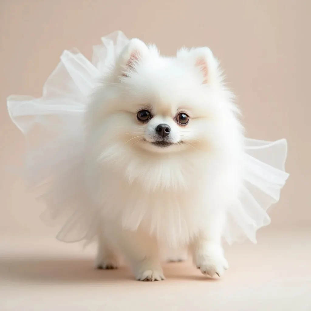 Quelle Race de Chien est la Plus Mignonne ? Top 15 en France Spitz Nain roux au pelage épais et duveteux, considéré comme le chien le plus mignon du monde