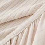 Housse-Canapé-Anti-Griffes-Granulés-Velours-tissu Housse Canapé Anti-Griffes Granulés Velours Installation Rapide Bande élastique