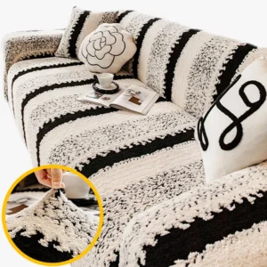 Housse Canapé Polaire Anti-Griffures | Douce & Épaisse