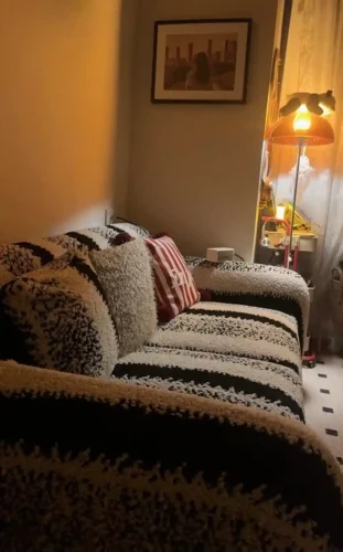 Click to view full screen Housse Canapé Polaire Anti-Griffures | Douce & Épaisse photo review