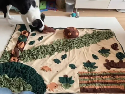 Click to view full screen Tapis de Fouille Chien XXL Grande Forêt photo review