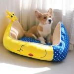 Panier-Chien-Moelleux-Réversible-Confortable panier pour chien moelleux reversible confortable