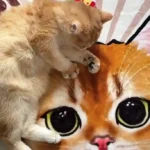 Tapis Chat Personnalisé Rond – Dessin Aquarelle photo review