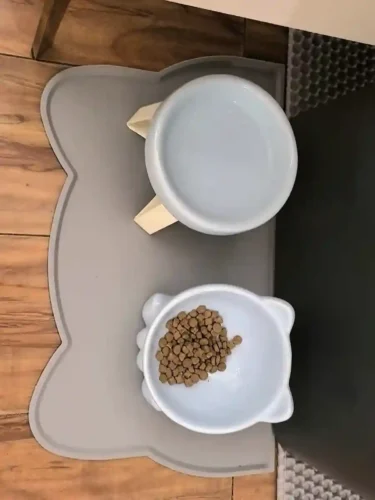 Tapis Gamelle pour Chien en Silicone - Protection Sol Antidérapante photo review