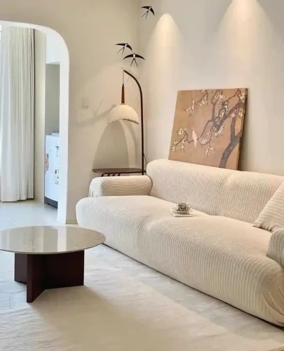 Click to view full screen Housse Canapé Anti-Griffes Granulés Velours Installation Rapide photo review