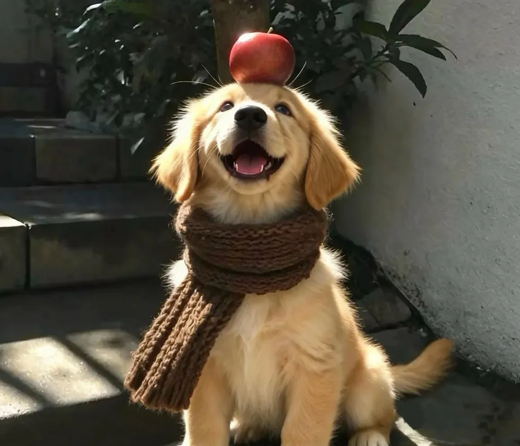 Golden Retriever : Tempérament, Santé et Budget à Prévoir Golden Retriever adulte heureux dans un jardin verdoyant