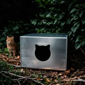 Abri pour Chats Errants - Protection Hivernale Isolée