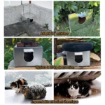 Abri-pour-Chats-Errants-Protection-Hivernale-Isolée-pratique