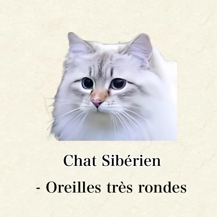 Maine Coon, Sibérien ou Norvégien : Comment Les Différencier Facilement Chat Sibérien Oreilles très rondes