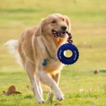 Jouet-Pneu-Chien-happy-Indestructible-Caoutchouc-Alimentaire