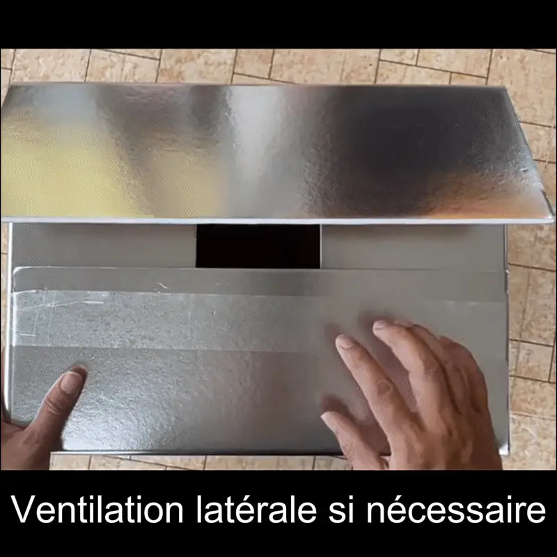 Abri pour Chats Errants - Protection Hivernale Isolée Ventilation latérale si nécessaire