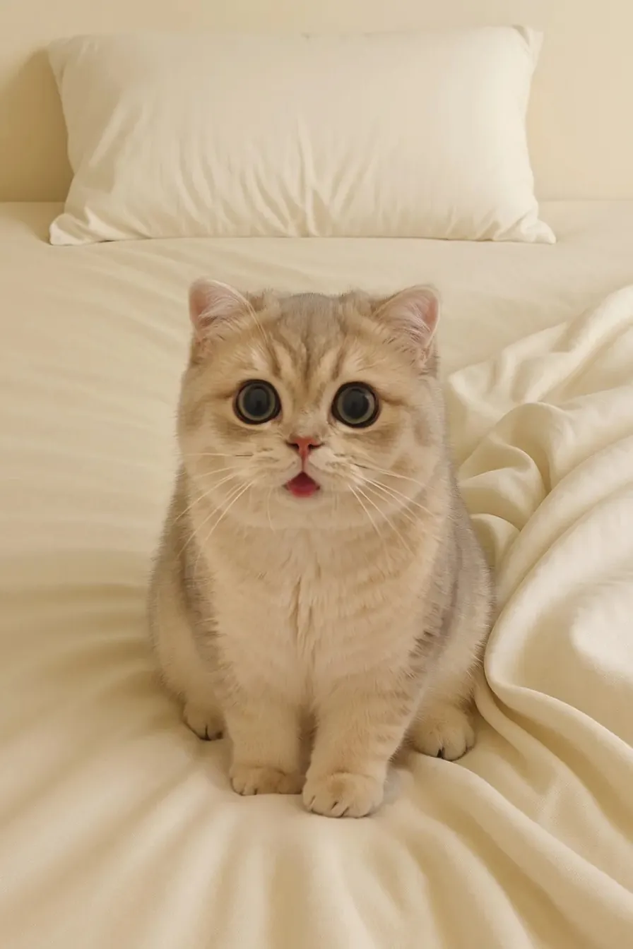 Chat regardant attentivement son propriétaire — illustration de l'adaptation du miaulement selon la réactivité de chaque humain, documentée par les recherches de l'Université de Lund