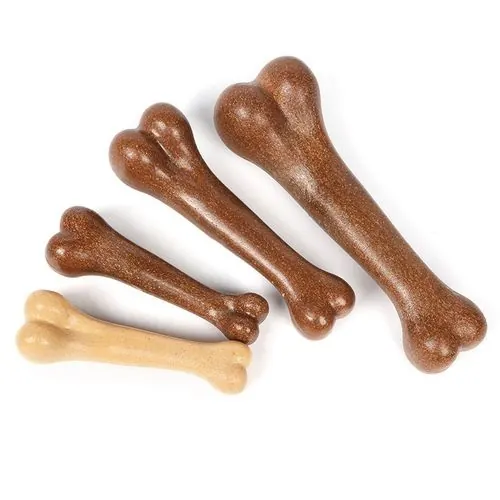 Os synthétique de grande surface pour chien — composition chimique opaque, risque d'occlusion en cas d'ingestion