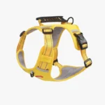Harnais Spécial Corgi — Anti-Tireur, Poignée de Maintien, H Type Respirant couleur jaune