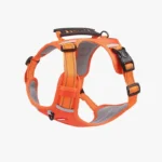 Harnais Spécial Corgi — Anti-Tireur, Poignée de Maintien, H Type Respirant orange