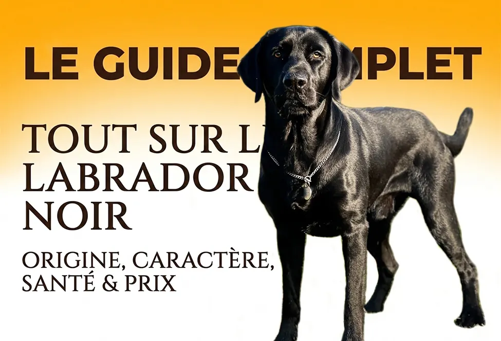 Labrador noir : caractère, génétique, santé et prix labrador noir cool