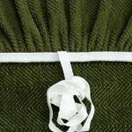 systeme-fixation-cordon-elastique-anti-glissement-housse-canape Housse Canapé Chenille vert, système de fixation cordon élastique anti-glissement