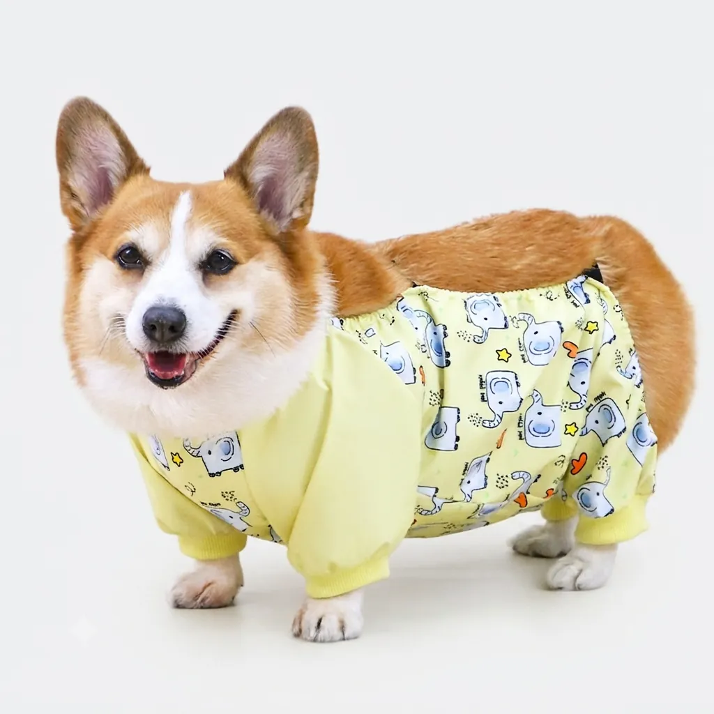 Combinaison Anti-Boue pour Corgi Protection Ventre