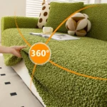 housse-canape-installation-facile-elastique-360 Installation facile en 360° de la Housse de Canapé Gaufrée Bulle de Crème, tissu extensible élastique