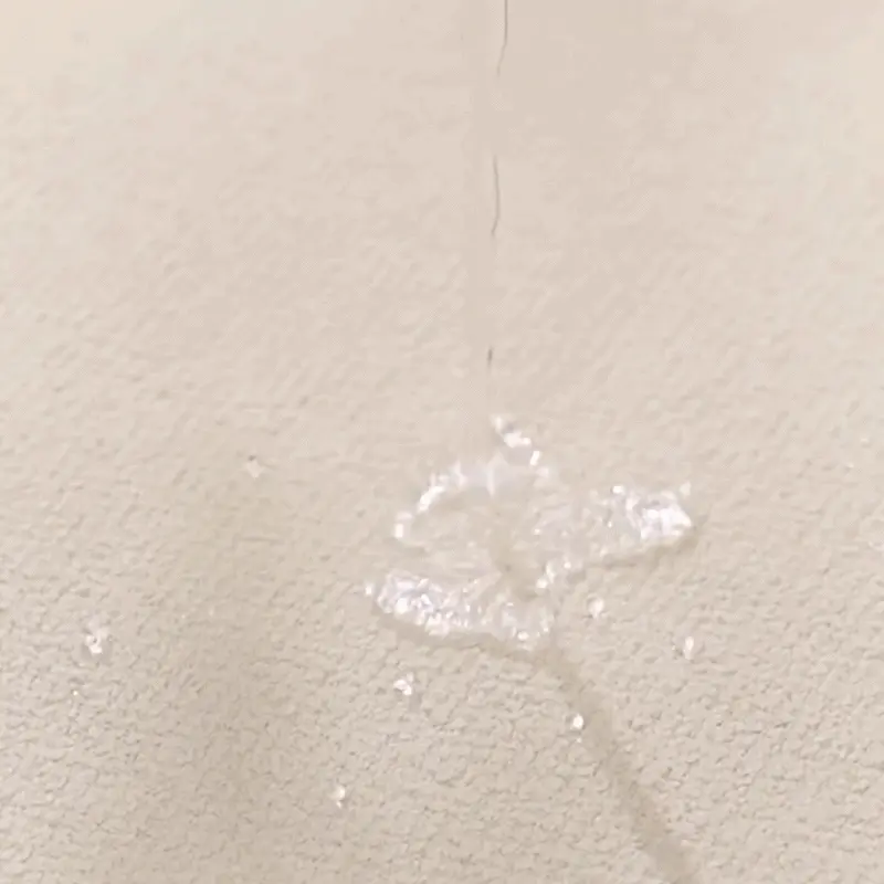 Jeté de Canapé Imperméable - Anti-Griffes & Anti-Taches Gouttes d'eau qui ne pénètrent pas le protège canapé grâce à sa membrane TPU imperméable, coloris beige