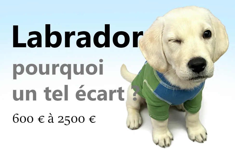 le vrai prix d'un labrador
