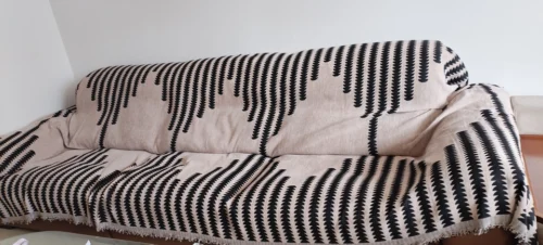 Plaid de Canapé en Chenille « Forêt » – Jeté Anti-Griffes Chat photo review