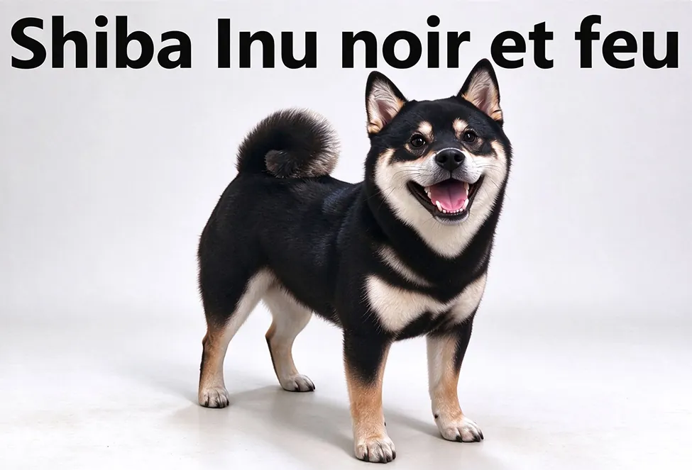 Shiba Inu noir et feu : couleur, génétique, chiot et prix Shiba Inu noir et feu : couleur, génétique, chiot et prix